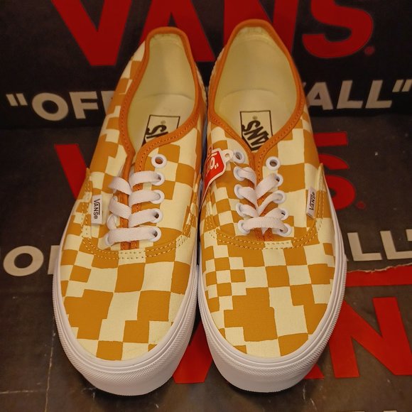 Vans Authentic Stacked Women's 8 Men's 6.5 Multi Checkered Sandstone VN0AKXXSST - Picture 9 of 12